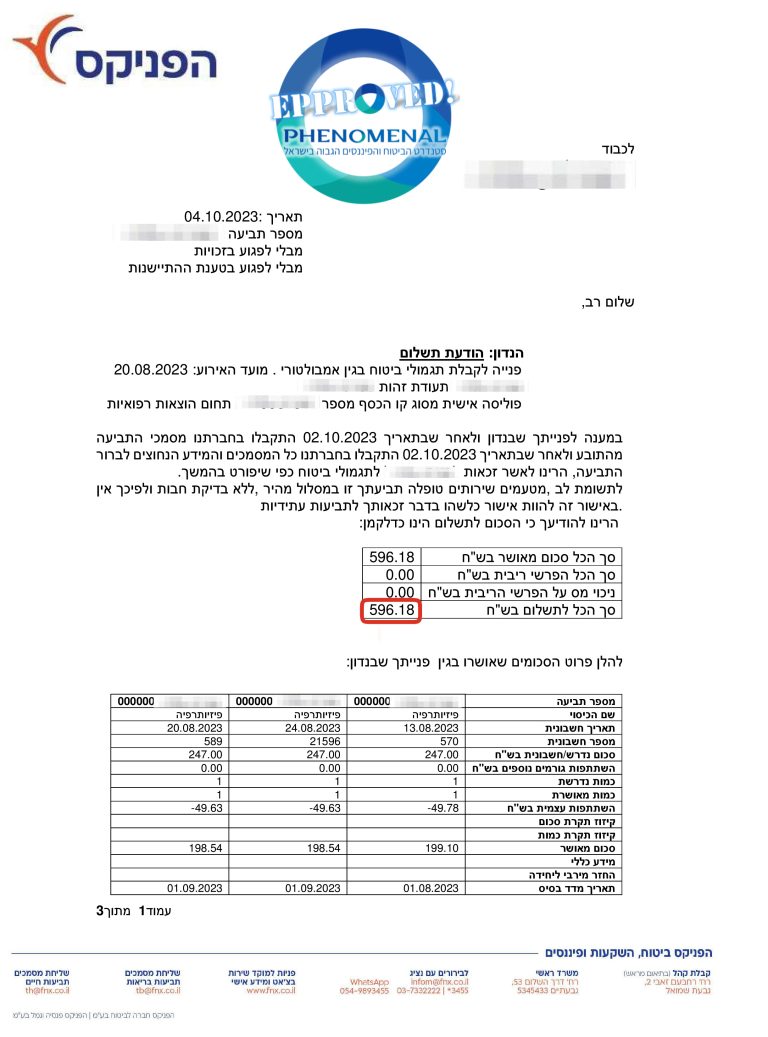 פזית רוזנטל 3-1
